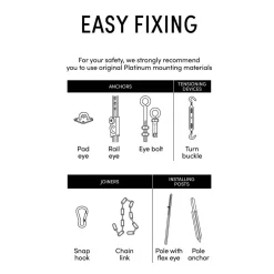 Nesling Coolfit Schaduwdoek Driehoek (360X360X360 Cm)^ Schaduwdoeken