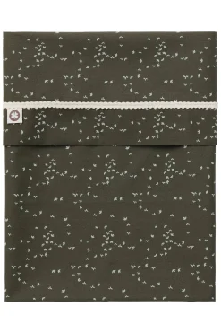 Noppies Baby Comfort Botanical Poplin Reversible Baby Wieglaken Gots 80X100 Cm Beetle Best