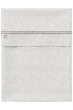 Noppies Baby Comfort Tiny Dot Poplin Reversible Baby Wieglaken Gots 80X100 Cm Jet Stream Outlet