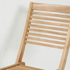 NOUS Garden Teak Bistrostoel Bandung (Set Van 2)^ Tuinstoelen