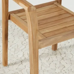 NOUS Garden Teak Tuinstoel Bromo (Set Van 2)^ Tuinstoelen