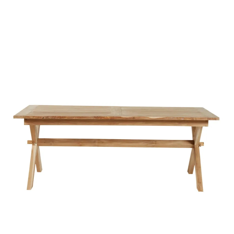 NOUS Garden Teak Tuintafel Tautan (200X100 Cm)^ Tuintafels