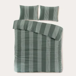 NOUS Living Katoenen Dekbedovertrek Lits-Jumeaux Wide Stripe (240X220 Cm) Sale