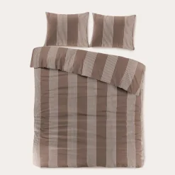 NOUS Living Katoenen Dekbedovertrek Lits-Jumeaux Wide Stripe (240X220 Cm) Online