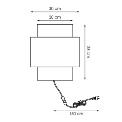 NOUS Living Wandlamp Damian (O30 Cm) Discount
