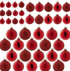 Nova Belle Kerstbal (Set Van 42) (O6 Cm) New