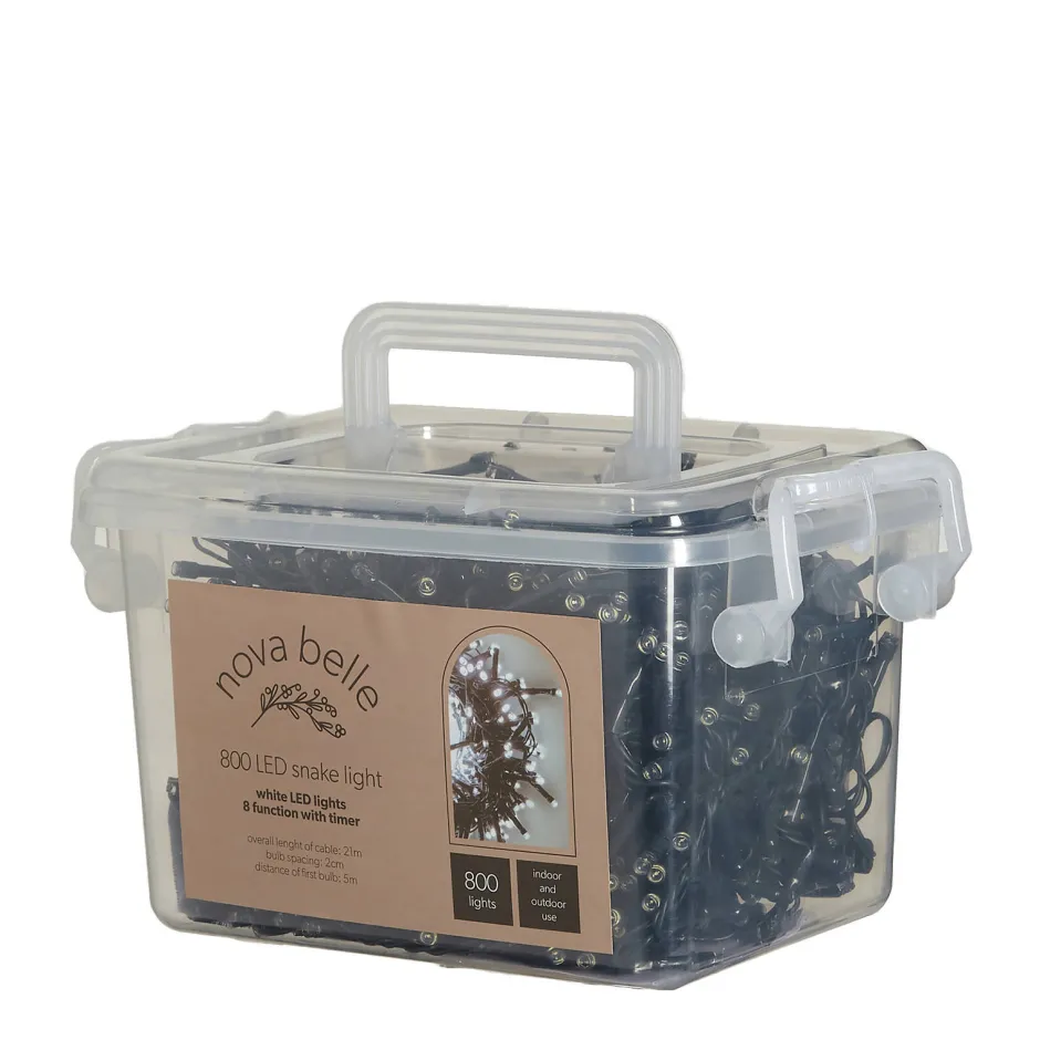 Nova Belle Kerstboomverlichting (1600 Cm) (Stekker Met Timer) (800Led) Online