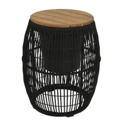 Outdoorliving by Decoris Bijzettafel Seville ( 40 Cm)^ Tuintafels