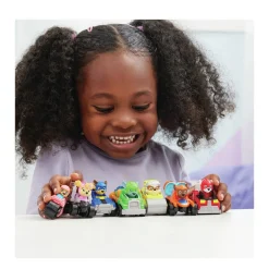 Paw Patrol The Mighty Movie 7-Delige Pup Squad Racers Cadeauset^ Speelgoedvoertuigen