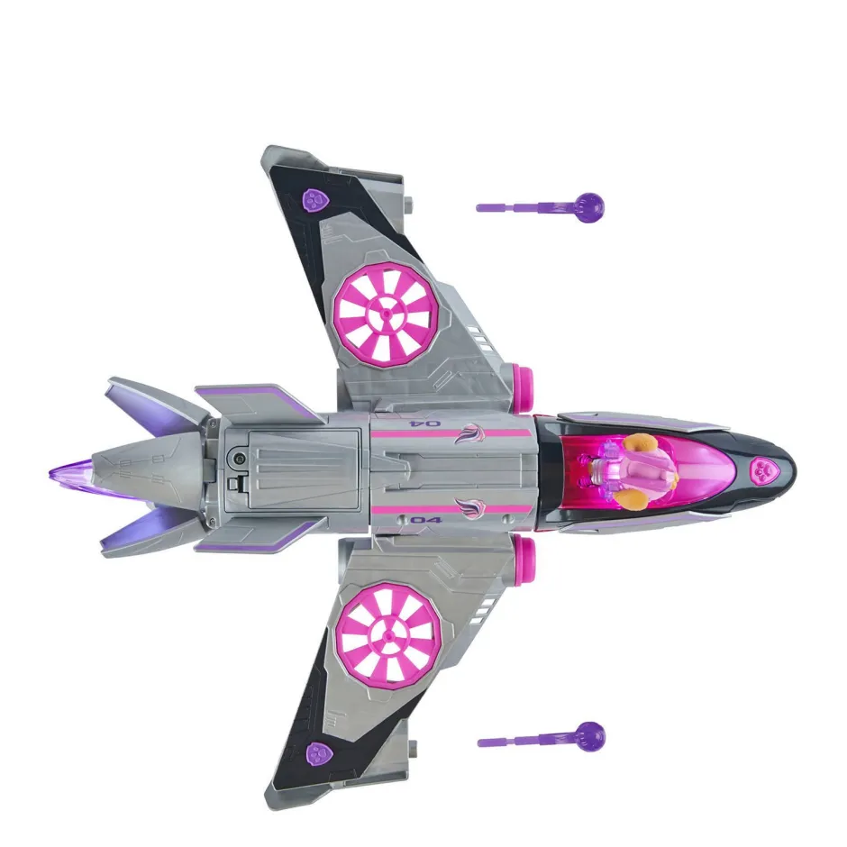 Paw Patrol The Mighty Movie Transformerende Skyes Vliegtuig Met Licht En Geluid^ Speelgoedvoertuigen