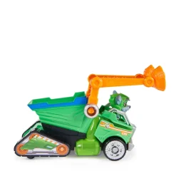 Paw Patrol The Mighty Movie Vuilniswagen Met Rocky Actiefiguur Licht En Geluid^ Speelgoedvoertuigen