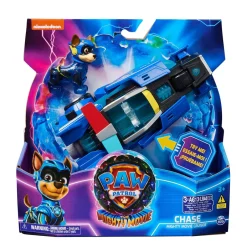 Paw Patrol The Mighty Movie Politiewagen Met Chase-Actiefiguur Licht En Geluid^ Speelgoedvoertuigen