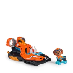 Paw Patrol The Mighty Movie Hovercraft Met Zuma-Actiefiguur Licht En Geluid^ Speelgoedvoertuigen