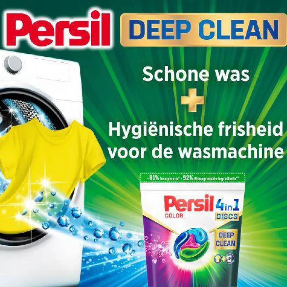 Persil Discs Color Doy - Wascapsules - Voordeelverpakking - 5 X 24 Wasbeurten - 120 Wasbeurten New