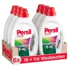 Persil Gel Color - Vloeibaar Wasmiddel - Gekleurde Was - Voordeelverpakking - 6 X 19 Wasbeurten - 114 Wasbeurten Hot