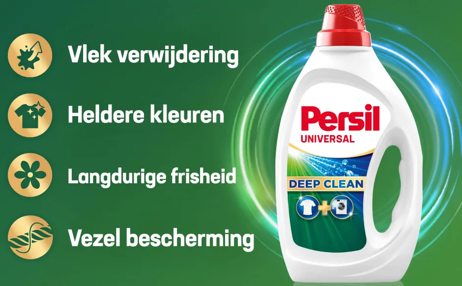 Persil Gel Universal - Vloeibaar Wasmiddel - Universal - Voordeelverpakking - 6 X 19 Wasbeurten - 114 Wasbeurten Discount