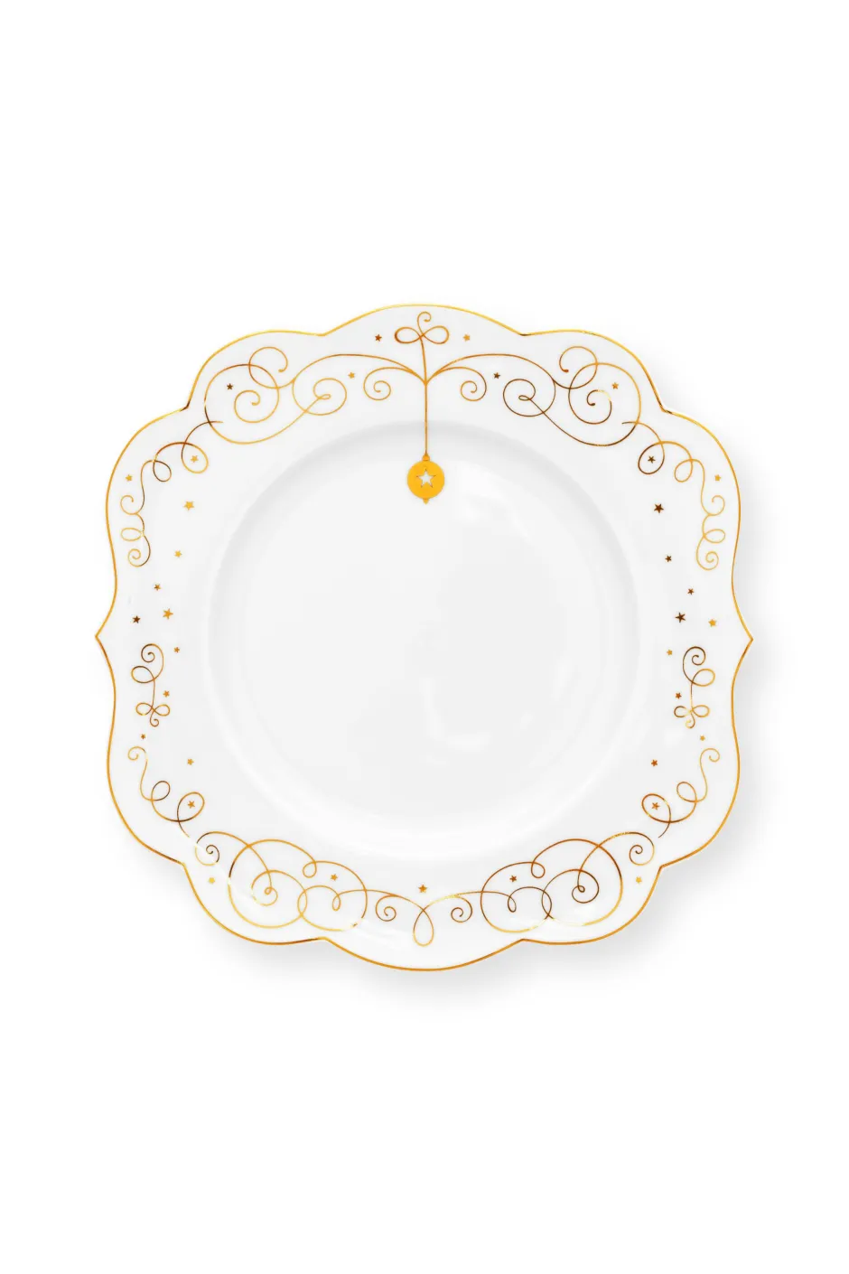 Pip Studio Royal Winter White Bord (O17 Cm) Online