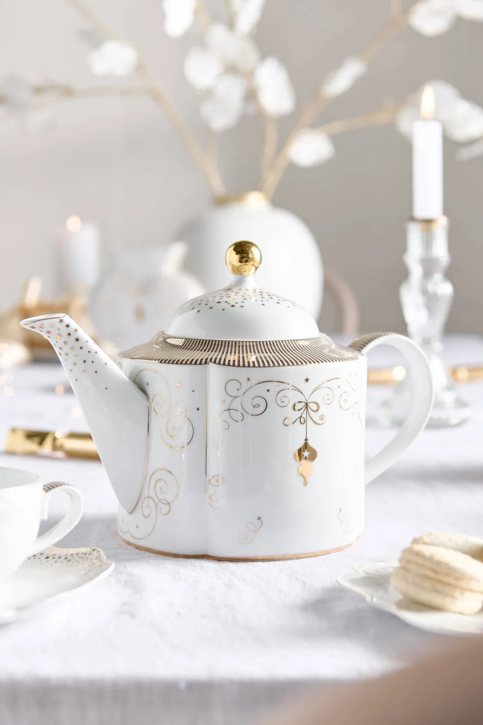 Pip Studio Royal Winter White Bord (O17 Cm) Online