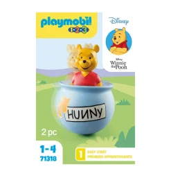 Playmobil 1-2-3 & Disney Winnie De Poeh Honingpot - 71318^ Peuterspeelgoed