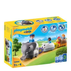Playmobil 1-2-3 Dierentrein 70405^ Peuterspeelgoed