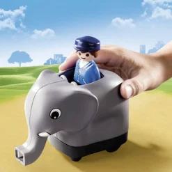 Playmobil 1-2-3 Dierentrein 70405^ Peuterspeelgoed