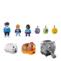 Playmobil 1-2-3 Dierentrein 70405^ Peuterspeelgoed