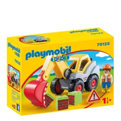 Playmobil 1-2-3 Graaflader 70125^ Peuterspeelgoed