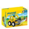 Playmobil 1-2-3 Graafmachine Met Werkman 6775^ Peuterspeelgoed