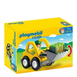 Playmobil 1-2-3 Graafmachine Met Werkman 6775^ Peuterspeelgoed