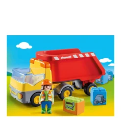 Playmobil 1-2-3 Kiepwagen 70126^ Peuterspeelgoed