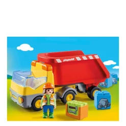 Playmobil 1-2-3 Kiepwagen 70126^ Peuterspeelgoed
