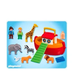 Playmobil 1-2-3 Meeneem Ark Van Noach^ Peuterspeelgoed
