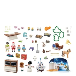 Playmobil Christmas Adventskalender - Kerstkoekjes Bakken - 71088^ Speelfiguren