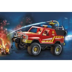 Playmobil City Action Brandweerwagen - 71194^ Houten Speelgoed