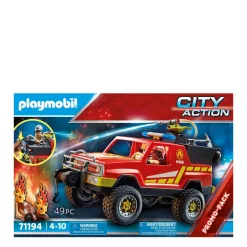 Playmobil City Action Brandweerwagen - 71194^ Houten Speelgoed
