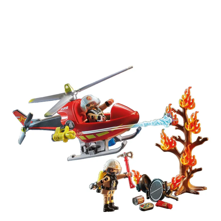 Playmobil City Action Brandbestrijding Helikopter - 71195^ Speelfiguren