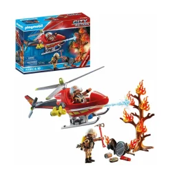 Playmobil City Action Brandbestrijding Helikopter - 71195^ Speelfiguren