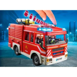 Playmobil City Action Brandweer Pompwagen^ Speelfiguren