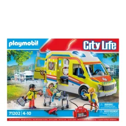 Playmobil City Life Ambulance Met Licht En Geluid - 71202^ Speelfiguren