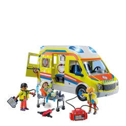 Playmobil City Life Ambulance Met Licht En Geluid - 71202^ Speelfiguren