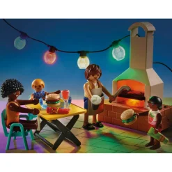 Playmobil City Life Zwembadfeest Met Glijbaan 70987^ Speelfiguren