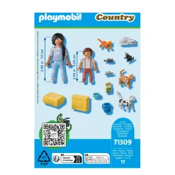 Playmobil Country Kattenfamilie - 71309^ Speelfiguren