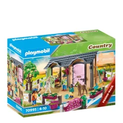 Playmobil Country Rijlessen Met Paardenboxen 70995^ Speelfiguren