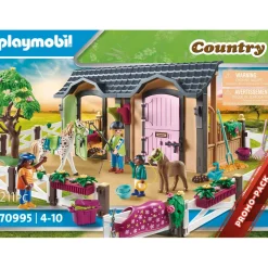 Playmobil Country Rijlessen Met Paardenboxen 70995^ Speelfiguren