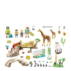 Playmobil Family Fun Avontuurlijke Dierentuin - 71190^ Speelfiguren