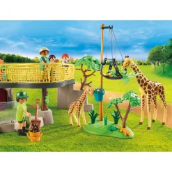 Playmobil Family Fun Avontuurlijke Dierentuin - 71190^ Speelfiguren