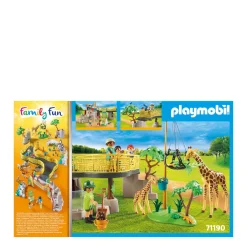 Playmobil Family Fun Avontuurlijke Dierentuin - 71190^ Speelfiguren