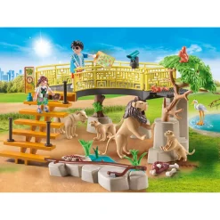 Playmobil Family Fun Leeuwen In Het Buitenverblijf - 71192^ Speelfiguren