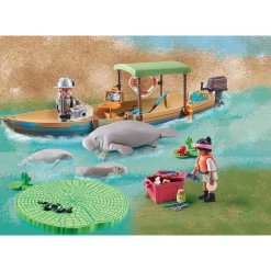 Playmobil Wiltopia Boottocht Naar De Zeekoeien - 71010^ Speelfiguren