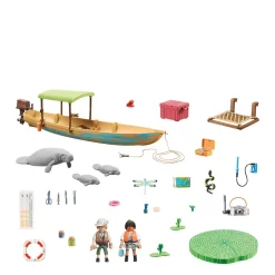 Playmobil Wiltopia Boottocht Naar De Zeekoeien - 71010^ Speelfiguren